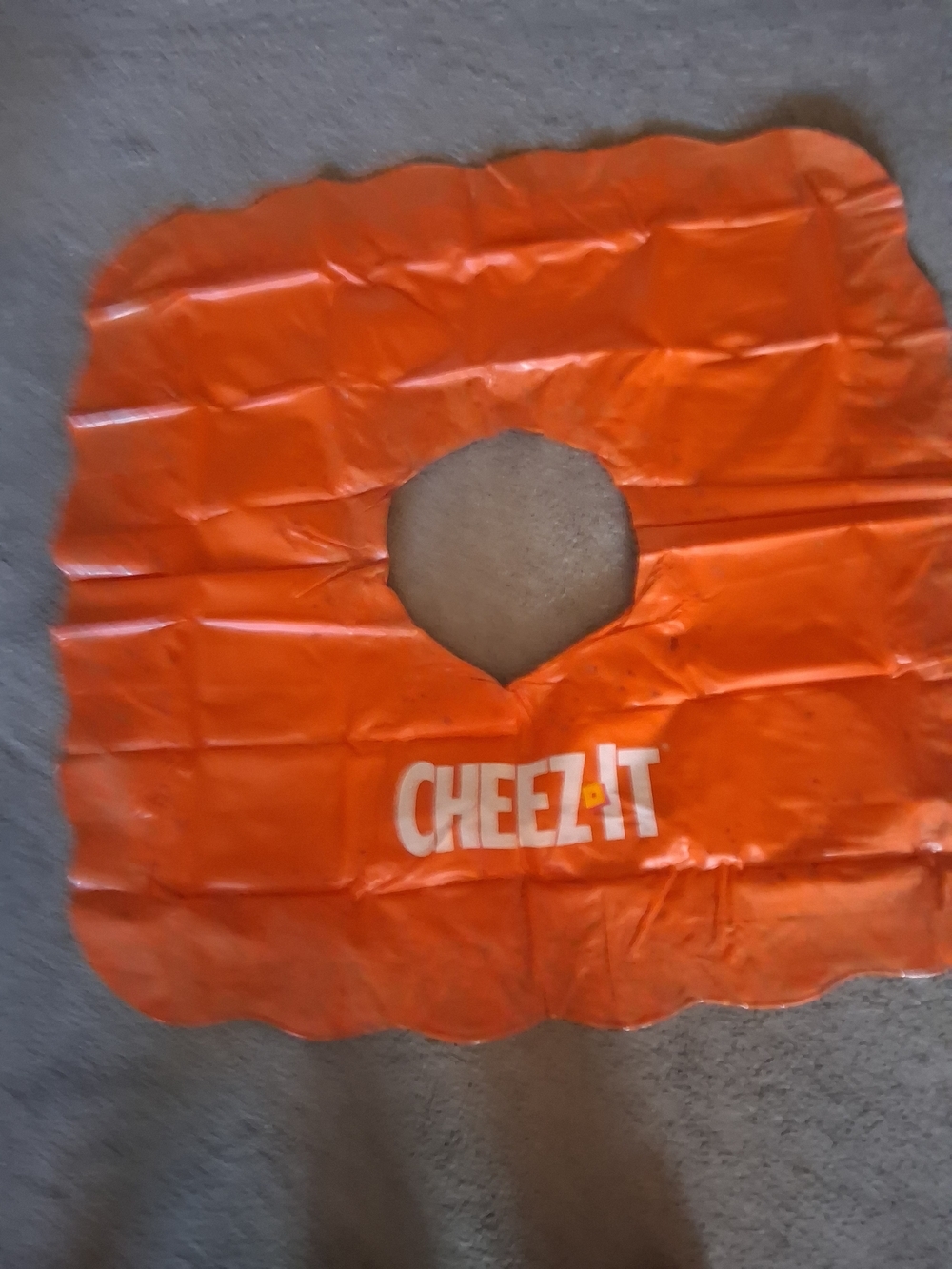 Cheez-It Inflatable Pool Float - Bright Orange